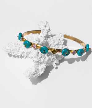 Katerina Psoma Verano Bracelet in Turquoise