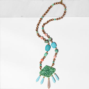 Katerina Psoma Aurora Jade Necklace in Green