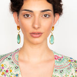 Katerina Psoma Olivia Turquoise Dangle Earrings