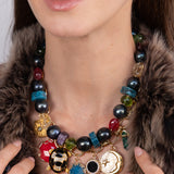 Katerina Psoma Greta Necklace with Black Pearls