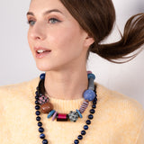 Katerina Psoma Murano Blue Short Necklace