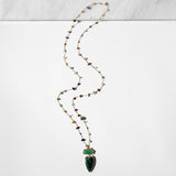 Katerina Psoma Amore Necklace with Green Agate