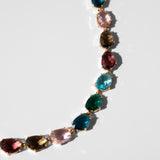 Katerina Psoma Albia Necklace with Multicolour Crystals