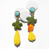 katerina psoma sea motif dangle earrings