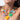 Katerina Psoma Lucy Necklace with Multicolor Hearts