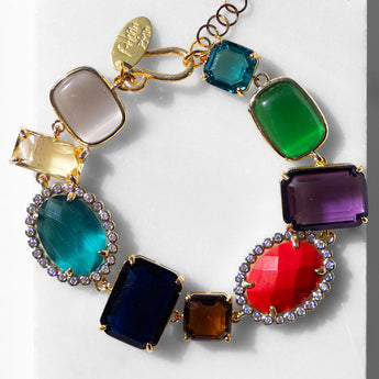 KATERINA PSOMA MULTICOLOR BIG BRACELET