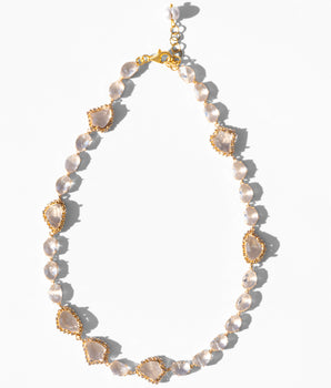 Albia Crystal Necklace