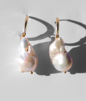 Greta Pearl Drop Earrings