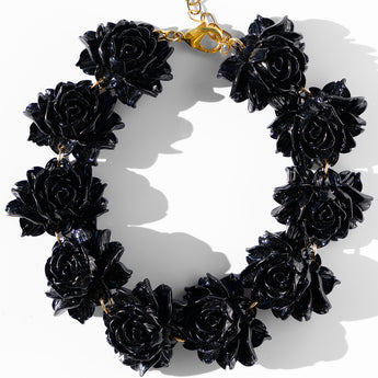 Katerina Psoma Rosa Black Necklace