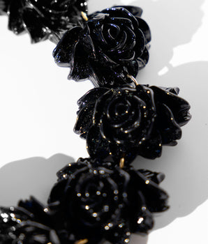 Katerina Psoma Rosa Black Necklace