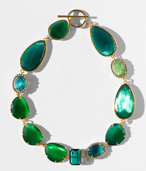 Katerina Psoma Ginevra Green Necklace