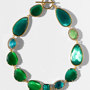 Katerina Psoma Ginevra Green Necklace