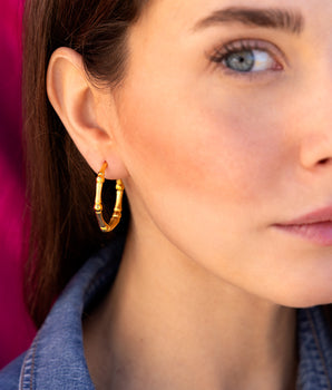 Katerina Psoma Martha Small Hoops