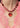 Katerina Psoma Strawberry Heart Short Necklace in red