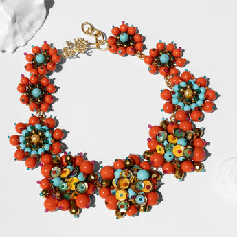 Katerina Psoma Precious Coral Necklace